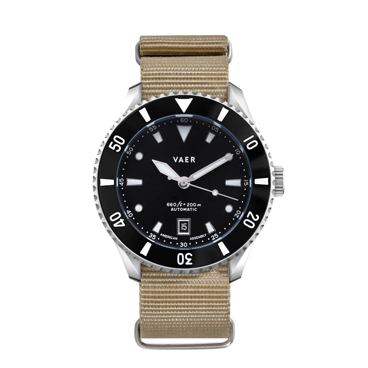 D5 Meridian Black - USA Auto 39mm