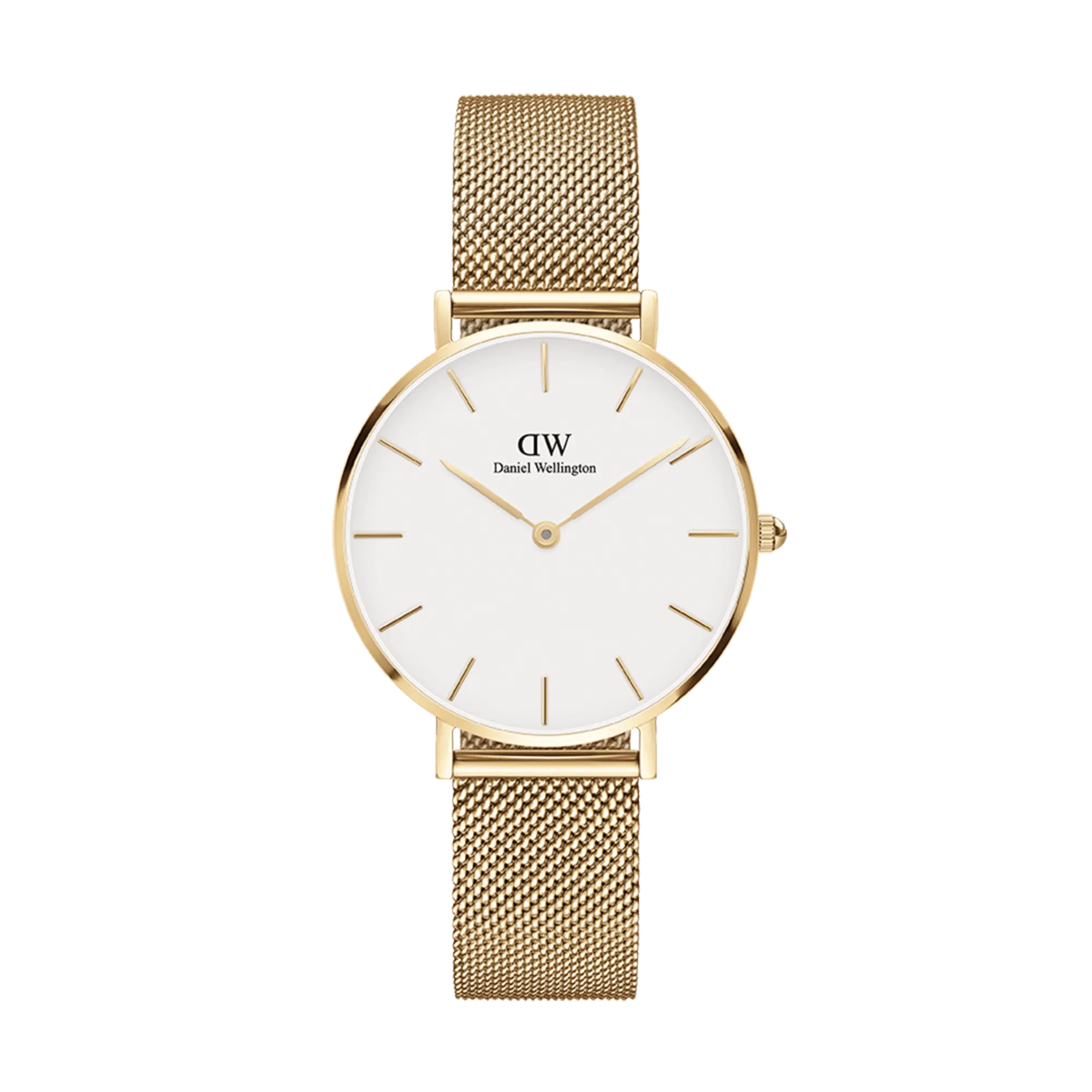 Daniel Wellington Petite 36 Evergold Gold & White Watch