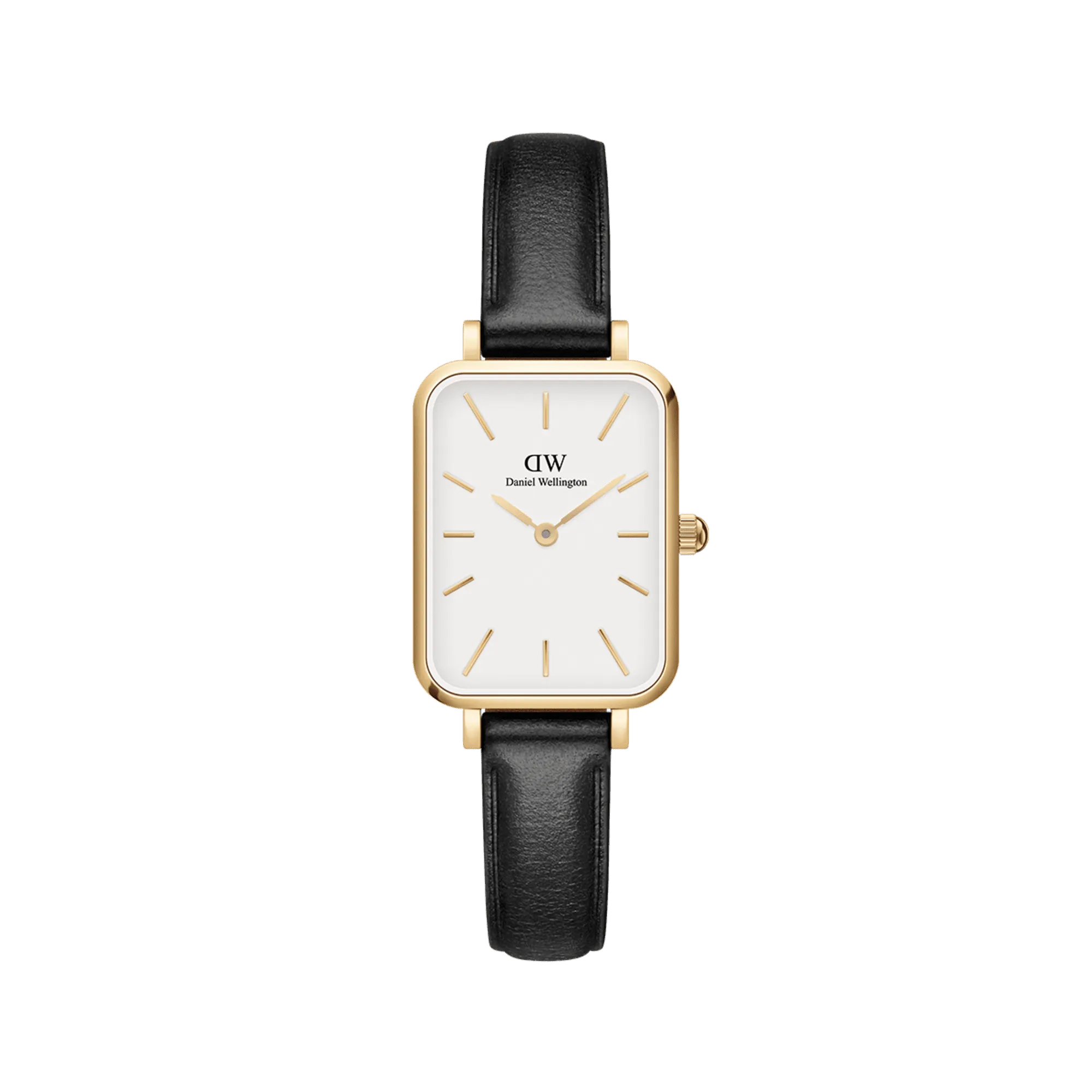 Daniel Wellington Quadro 20X26 Pressed Sheffield Gold & White Watch