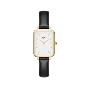 Daniel Wellington Quadro 20X26 Pressed Sheffield Gold & White Watch