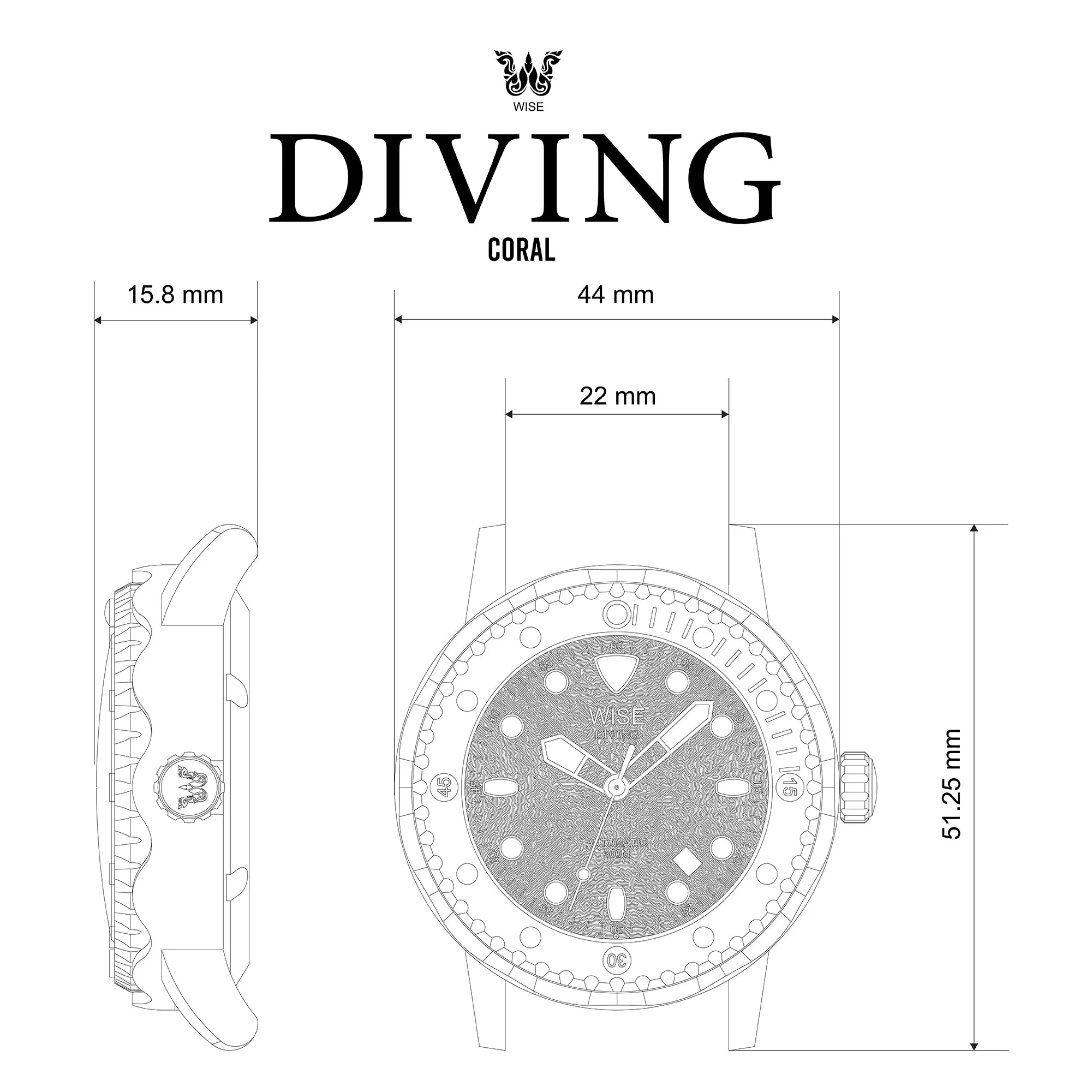 DIVING 300M. Gen 3 Titanium DTB331