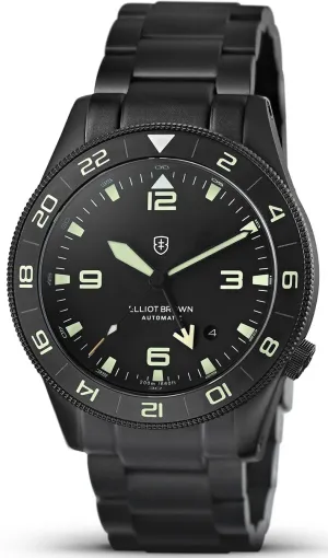 Elliot Brown Holton Automatic GMT PVD Bracelet