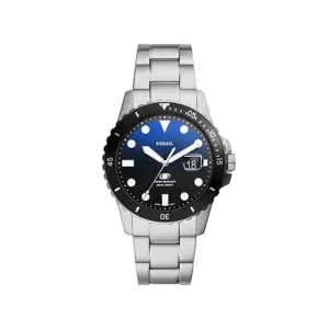 Fossil Blue Dive Gents Three-Hand Date Stainless Steel Watch