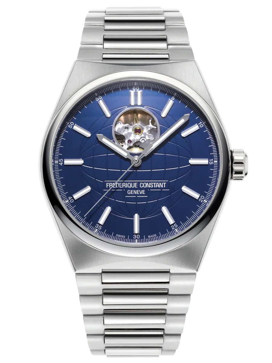 FREDERIQUE CONSTANT HIGHLIFE HEART BEAT BLUE DIAL