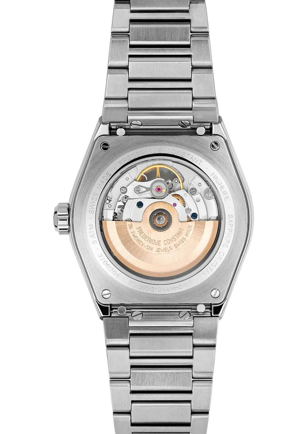 FREDERIQUE CONSTANT HIGHLIFE HEART BEAT BLUE DIAL