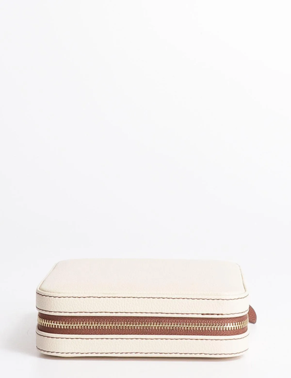 Friedrich23 Ascot Key Bookstone with Zip Ivory White 26113-1