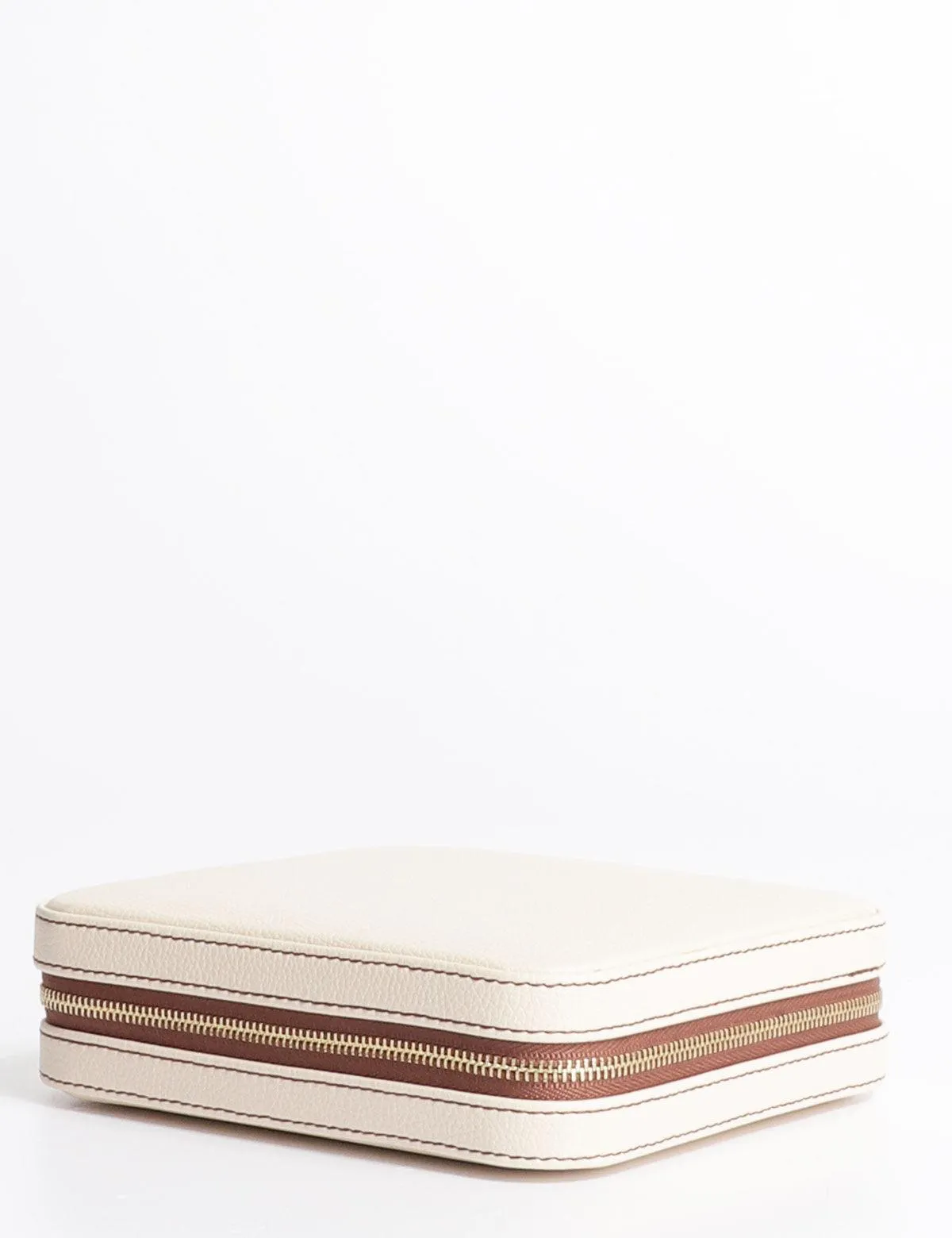 Friedrich23 Ascot Key Bookstone with Zip Ivory White 26113-1