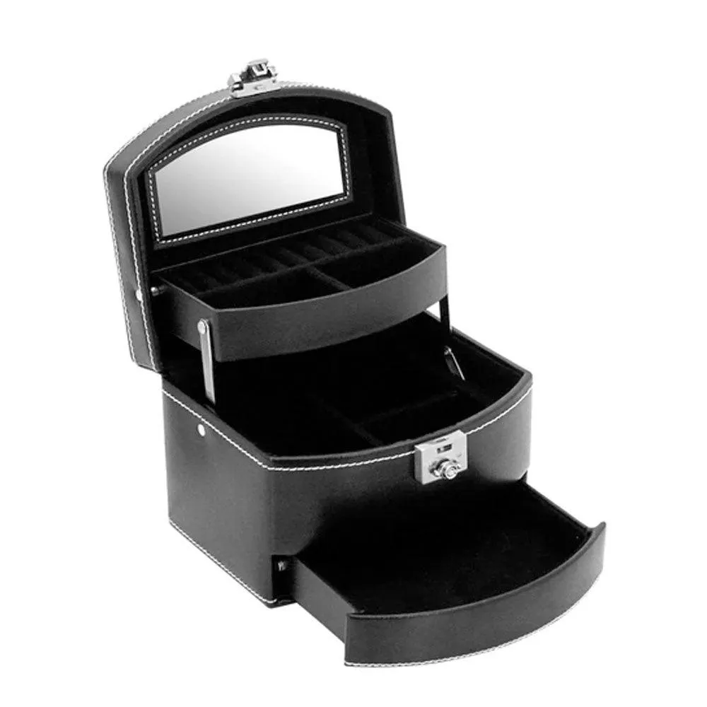Friedrich23 London Black jewelry holder with drawers 26102-2