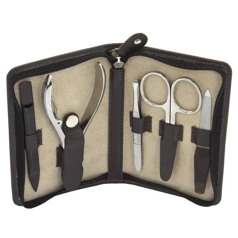 Friedrich23 manicure set 5 brown 72004-3 pieces