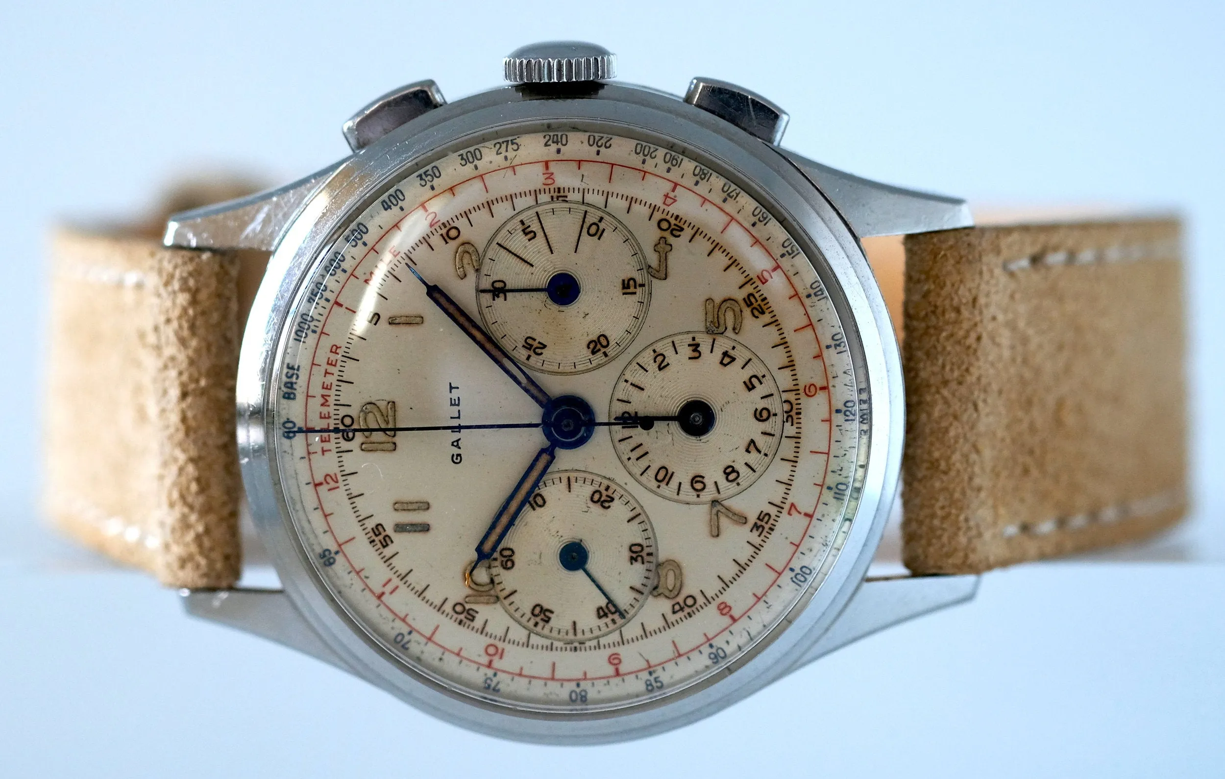 Gallet Early MultiChron 12H Chronograph with Excelsior Park 40-68