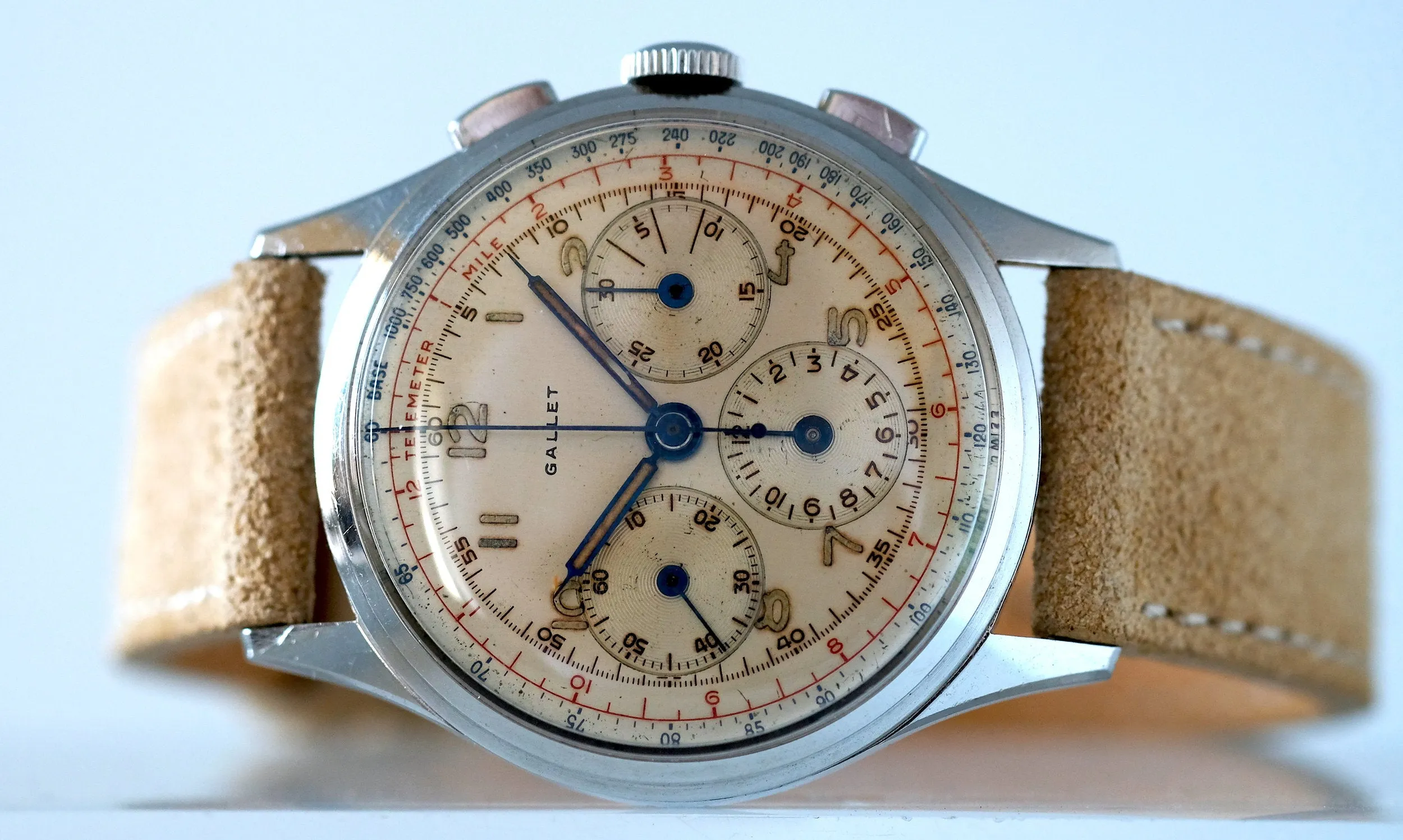 Gallet Early MultiChron 12H Chronograph with Excelsior Park 40-68