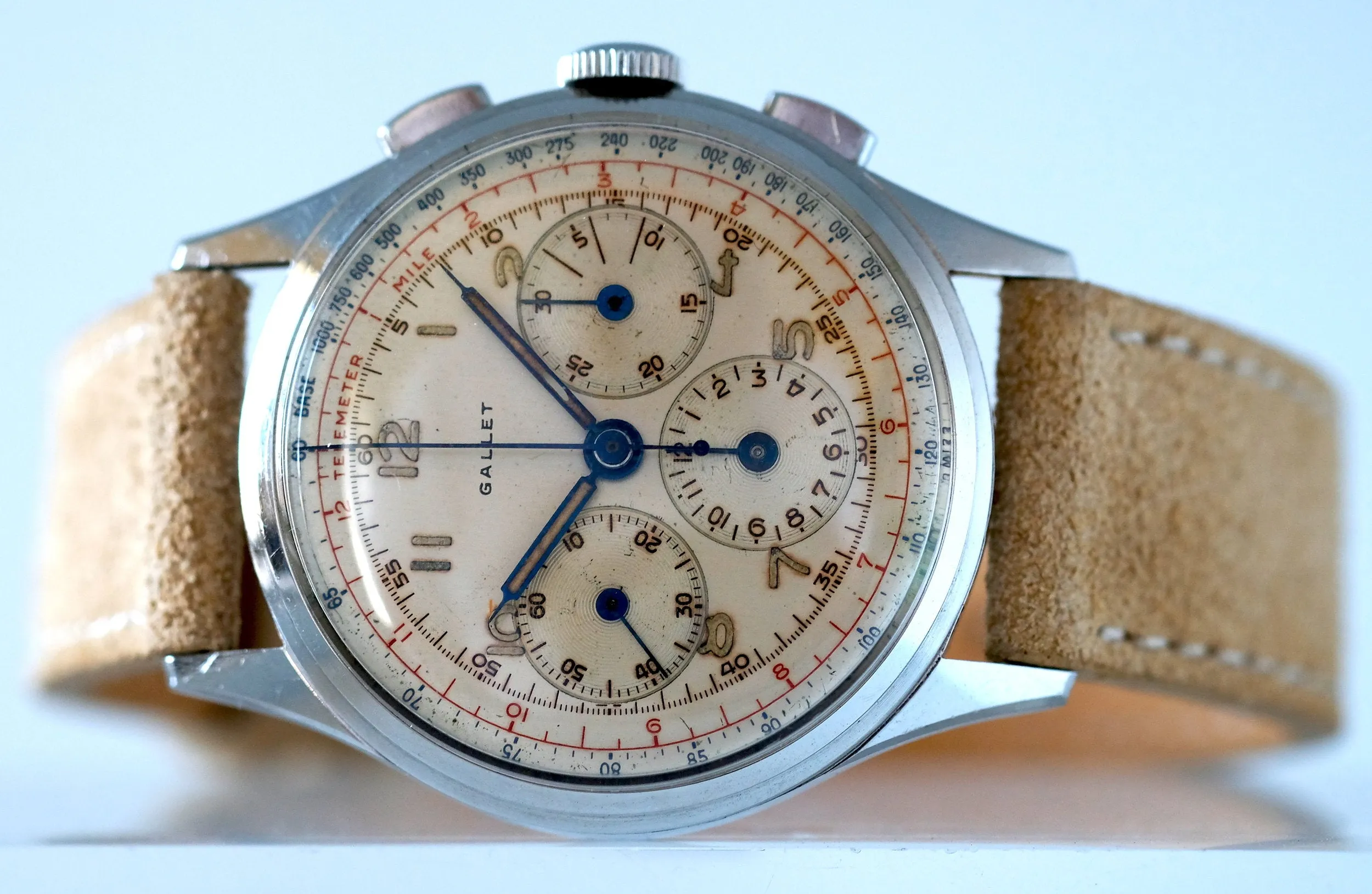 Gallet Early MultiChron 12H Chronograph with Excelsior Park 40-68
