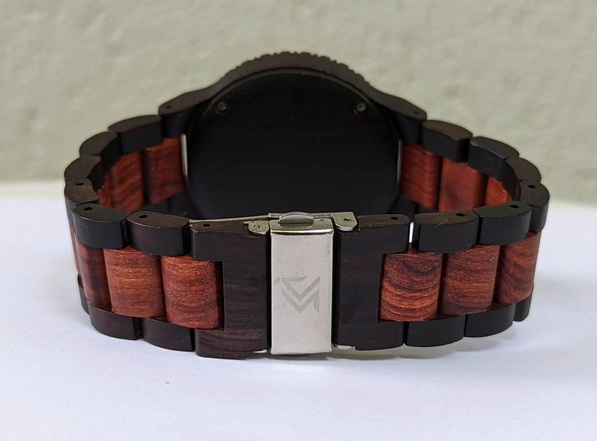 Groomsmen Set of 4 Wooden Watch Red | Justo