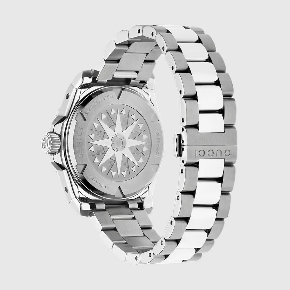 Gucci Dive 40MM Black Dial Black Ceramic Bezel Men's Watch YA136353