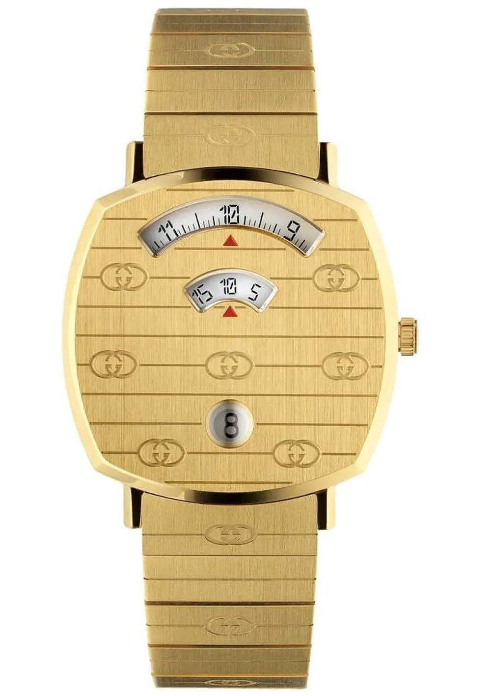 Gucci Grip Gold Tone Women's Watch YA157403
