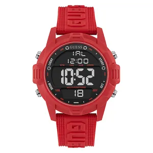 Guess Men's Watch Red Case Quartz