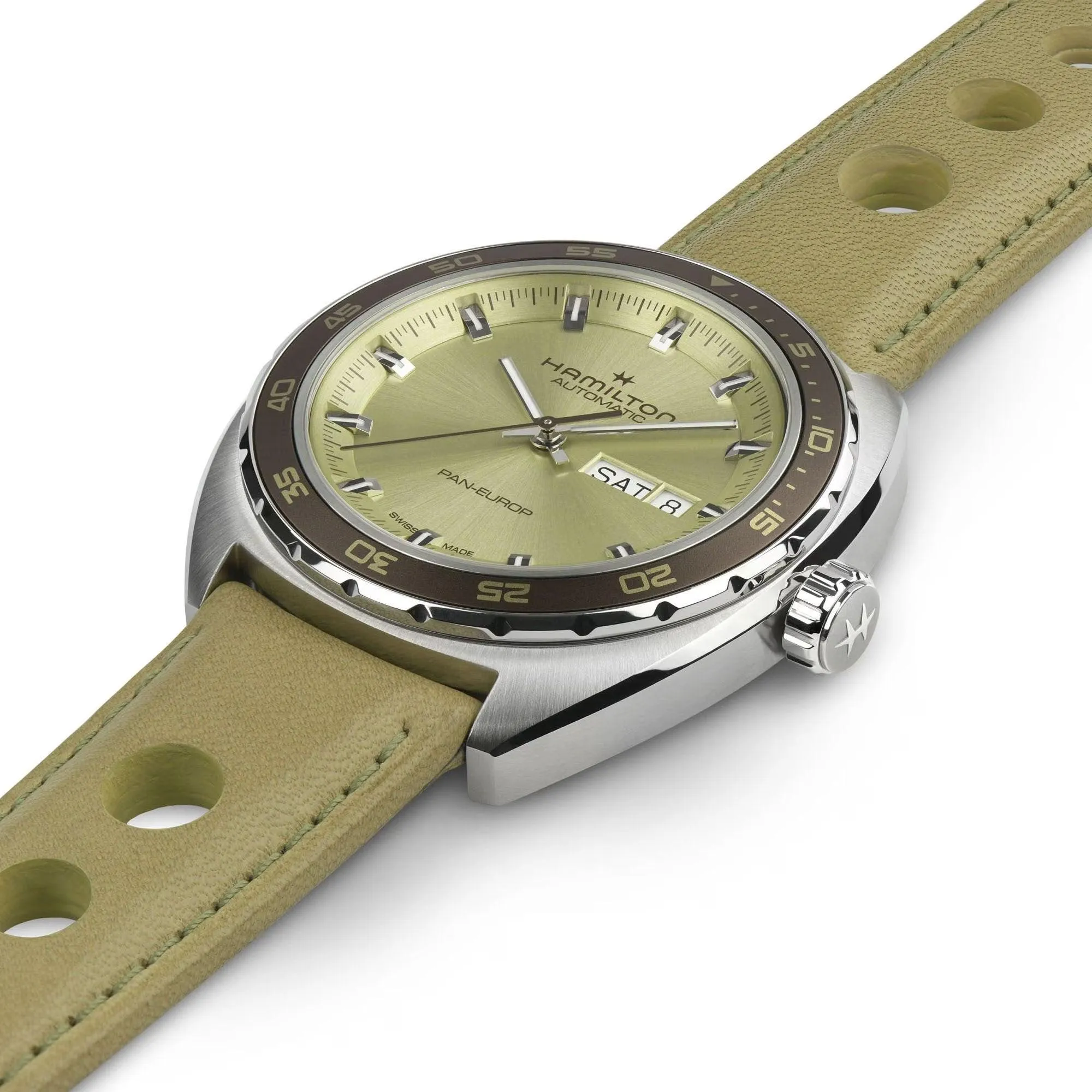 Hamilton American Classic Pan Europ Day Date Automatic Men's Watch H35445860