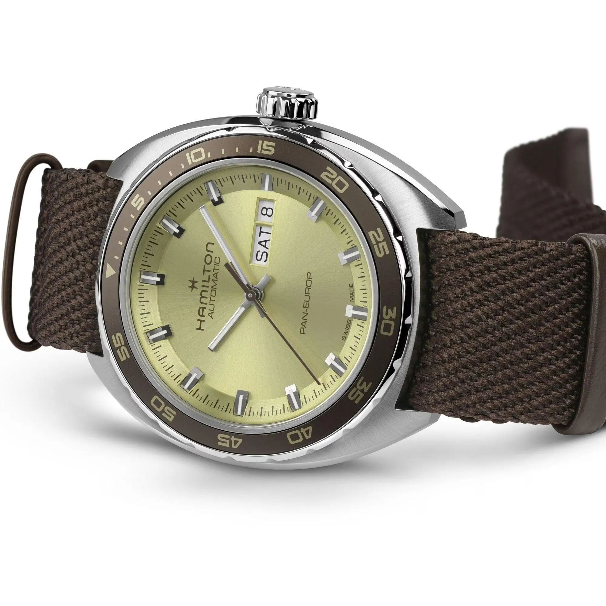 Hamilton American Classic Pan Europ Day Date Automatic Men's Watch H35445860