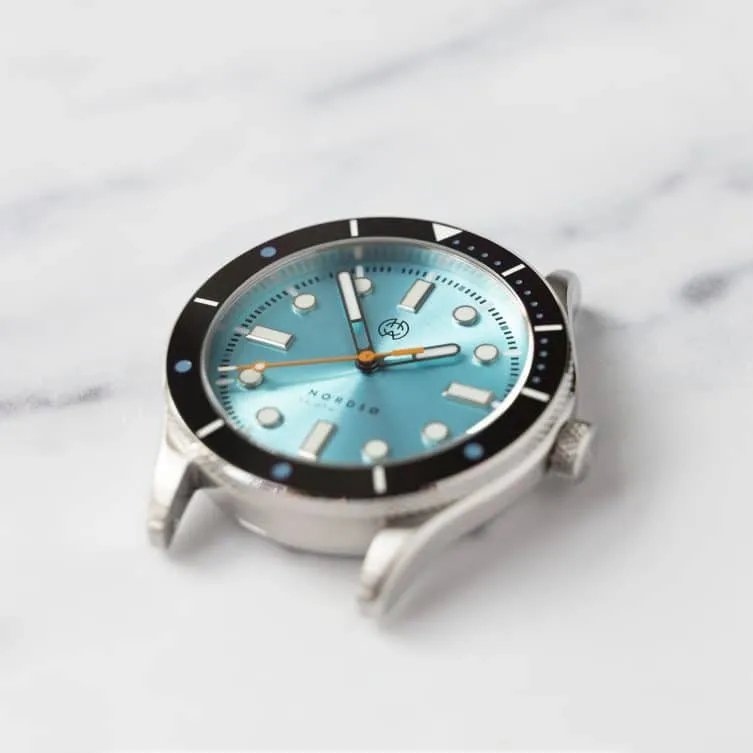 Henry Archer Nordsø - Coral&nbsp;Cyan&nbsp;LE (Light&nbsp;Blue&nbsp;Dial)