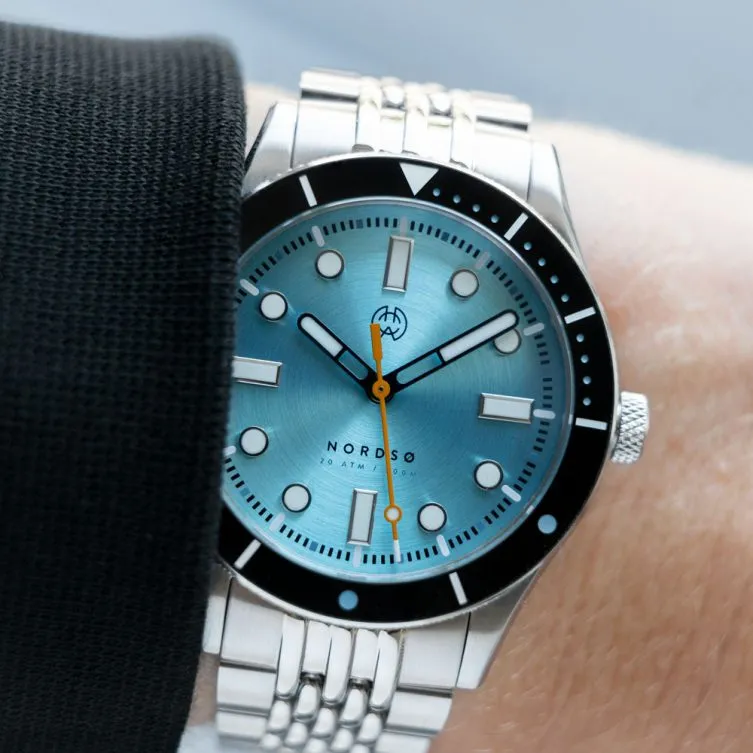 Henry Archer Nordsø - Coral&nbsp;Cyan&nbsp;LE (Light&nbsp;Blue&nbsp;Dial)