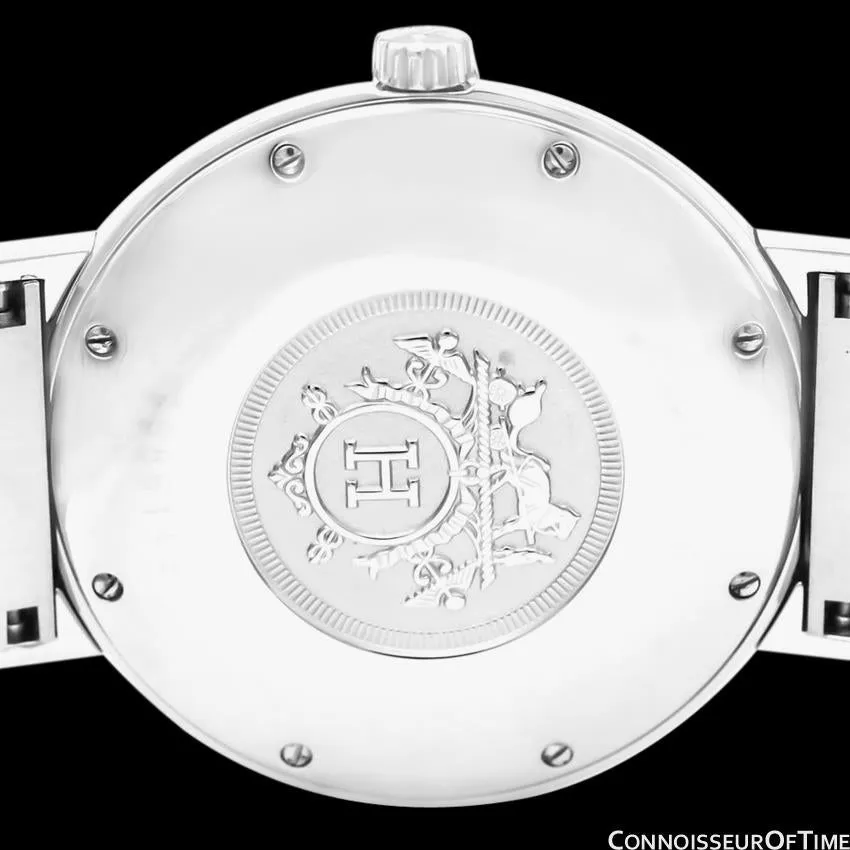 Hermes Nomade Mens Unisex Automatic Quartz Watch - Stainless Steel