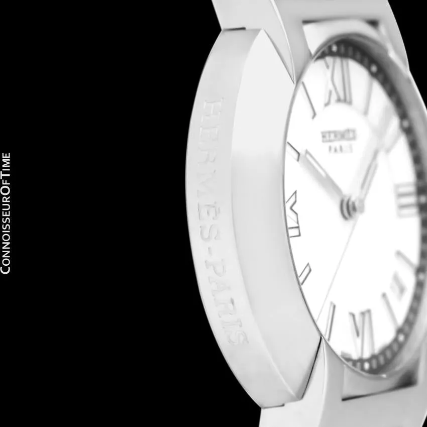 Hermes Nomade Mens Unisex Automatic Quartz Watch - Stainless Steel