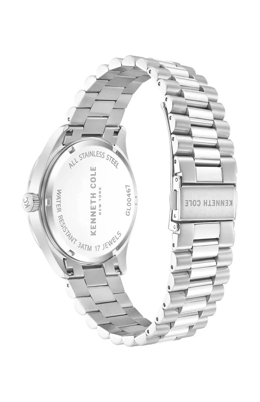 Kenneth Cole New York 42mm Mechanical Green Skeleton Men's Watch KCWGL0046703