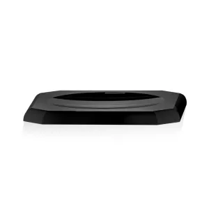 Kristall Tray - Free Standing - 9" Glass/Anthracite