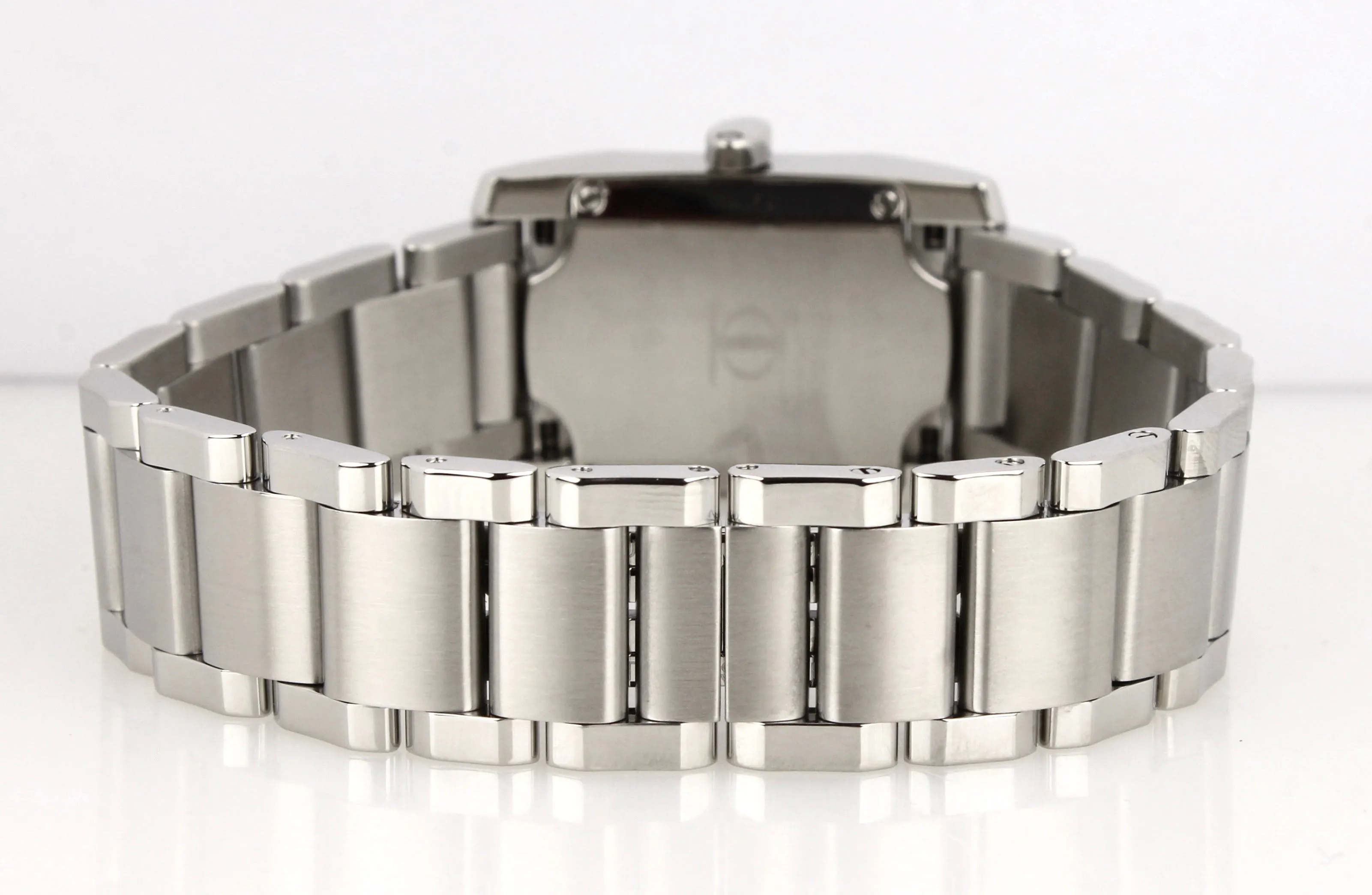 Ladies Baume & Mercier Diamant Diamond White Arabic Stainless Date 8739 Watch