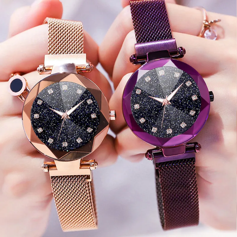 Ladies Magnetic Starry Sky Luxury Watches
