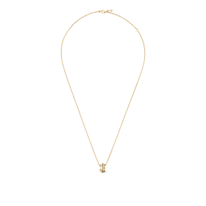 Le Damier de Louis Vuitton Necklace, Yellow Gold and Diamonds