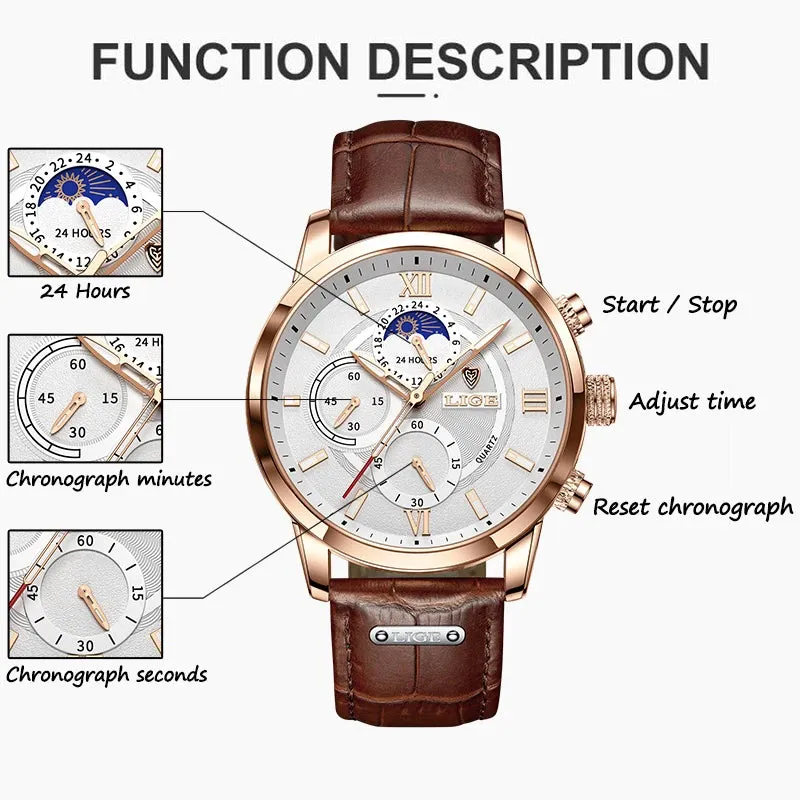 LIGE Top Luxury Watches