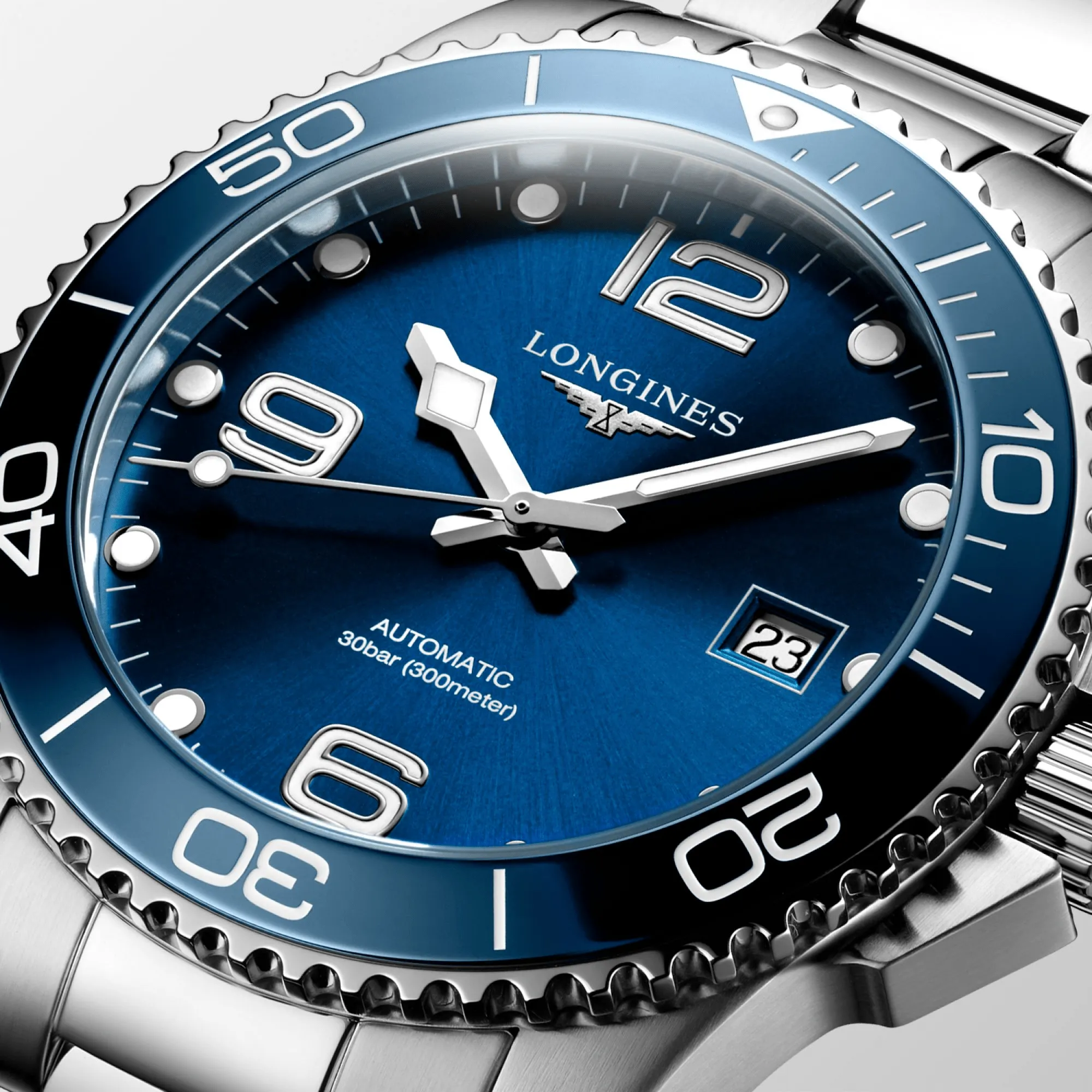 Longines HydroConquest 41mm Blue Dial Stainless Steel Men's Watch L37814966