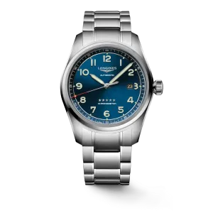 Longines Spirit 42mm Chronometer Sunray Blue Dial Men's Watch L38114936