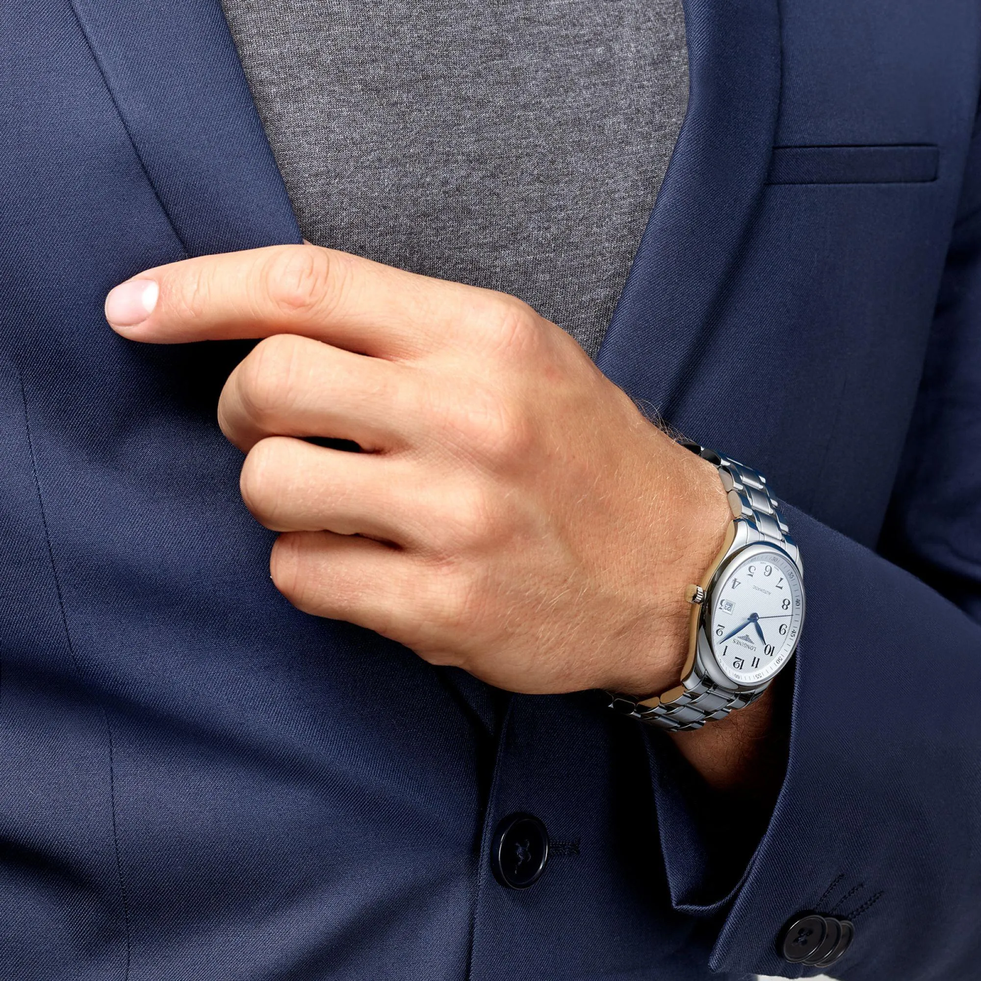 Longines watch The Longines Master Collection 40mm Argento Automatic Man Automatic L2.793.4.78.6