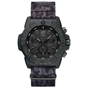 Luminox X Volition Navy SEAL Chronograph Black-In-Black Men's Watch XS.3581.BO.VOL