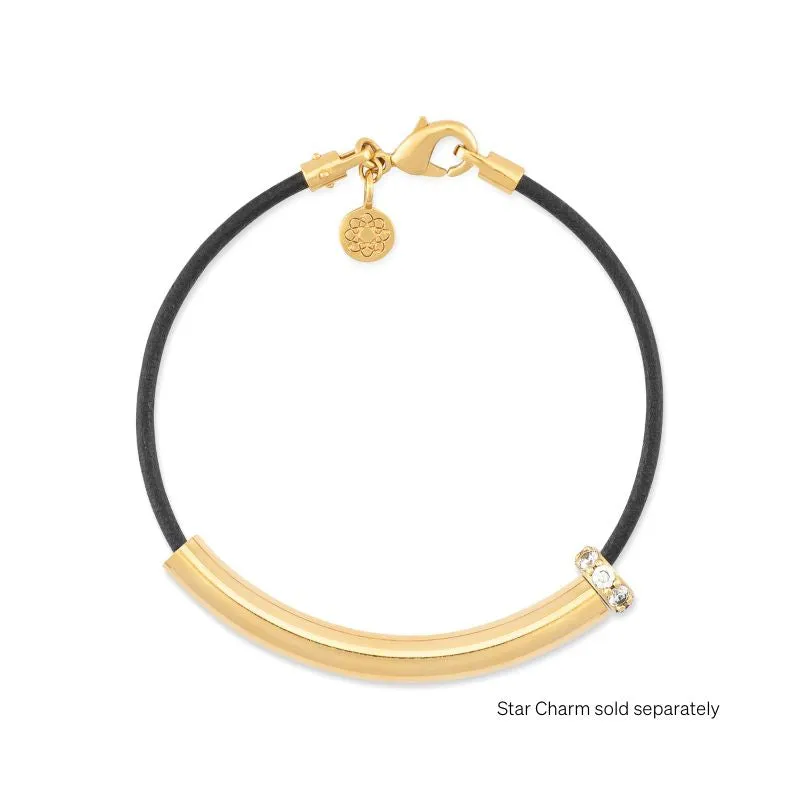 Luna Slim Leather Bracelet by Life Harmony Energies