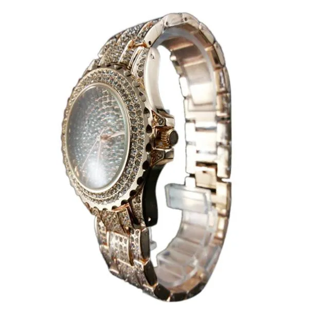 Luxury Womens Rhinestone Watch