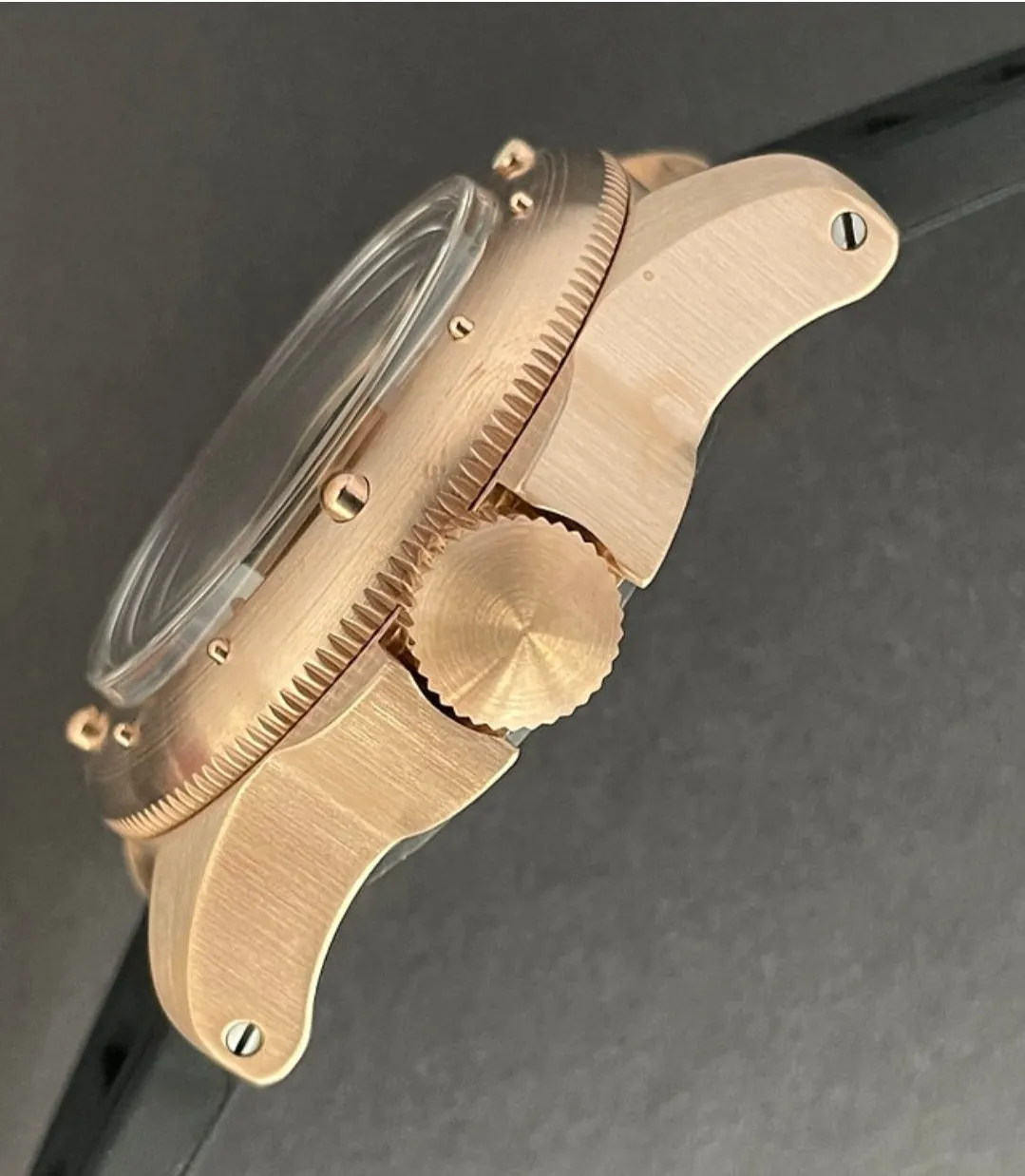 Maranez 49mm Rawai Bronze gauge gold Face Watch