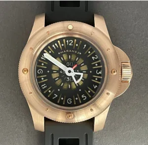 Maranez 49mm Rawai Bronze gauge gold Face Watch