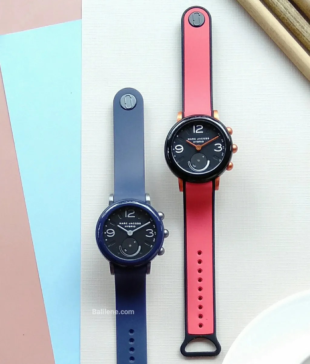 Marc Jacobs Mjt1013 Riley Hybrid Smartwatch Blue