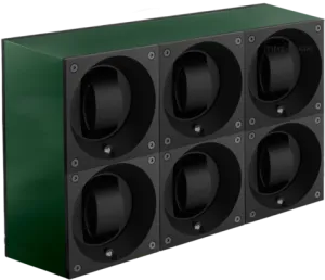 Masterbox Aluminum 6 Positions Dark Green Anodized Aluminum