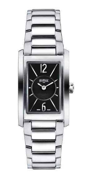 Memory Evita Quartz Swiss-Made Black Ladies Watch 16856354