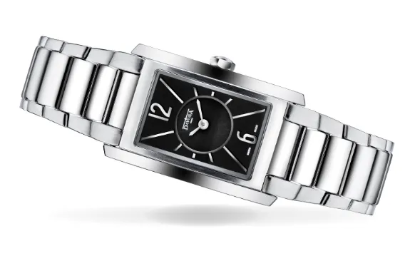 Memory Evita Quartz Swiss-Made Black Ladies Watch 16856354