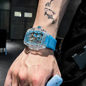Men's Luxury Transparent Watch