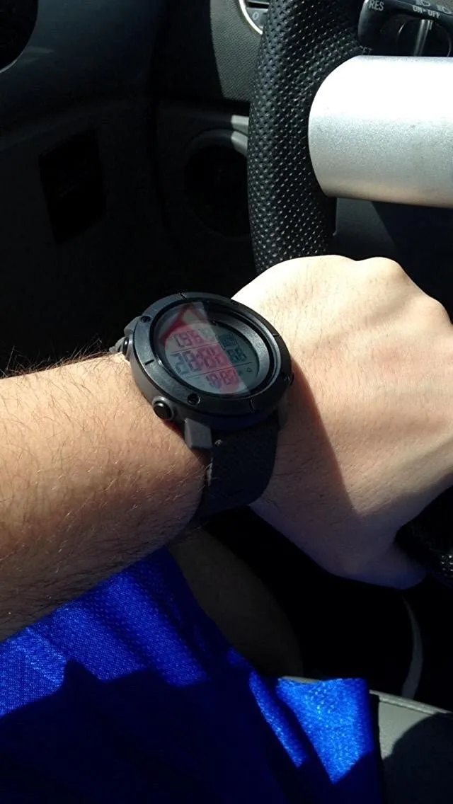 MEN'S MILITARY DIGITAL WATCH (BLACK)