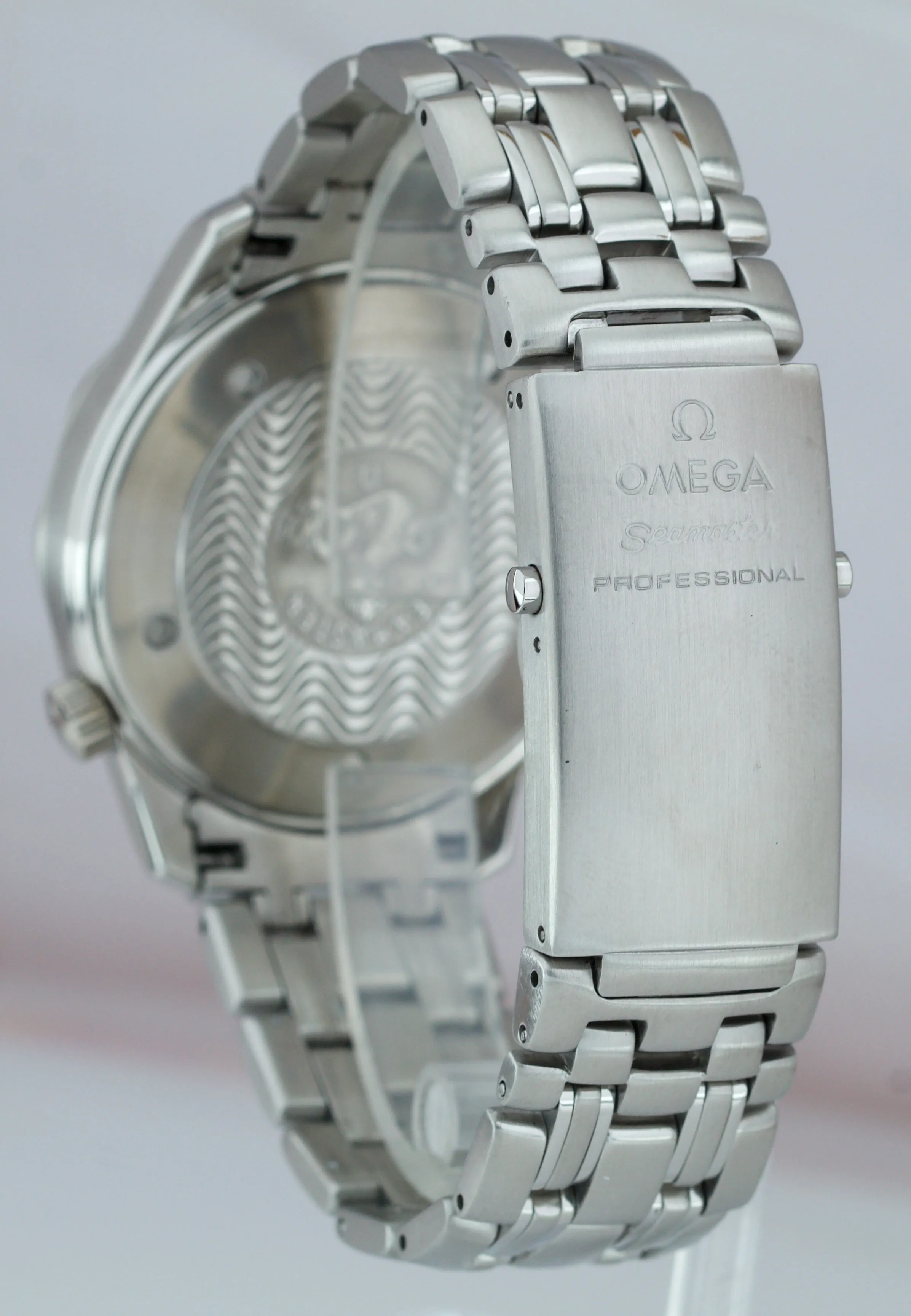 Men's Omega Seamaster Professional 300M 2541.80 Blue Wave Quartz 41mm Watch