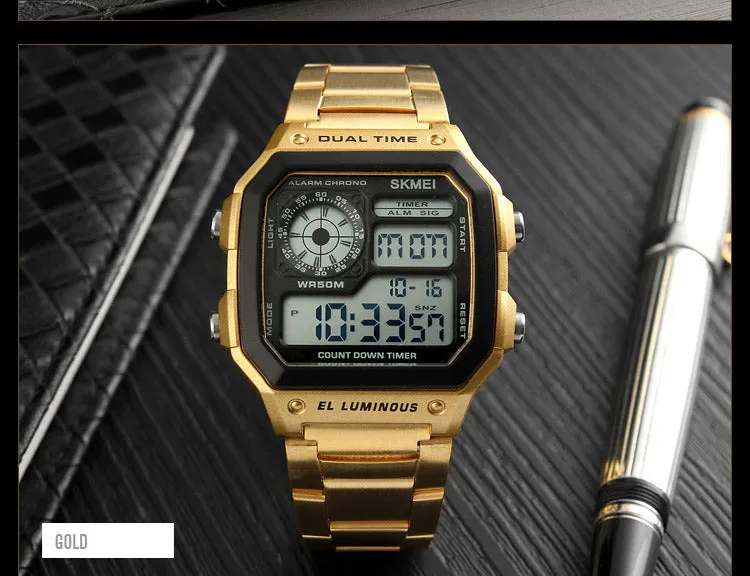 Men's Retro 1970's Style Watch
