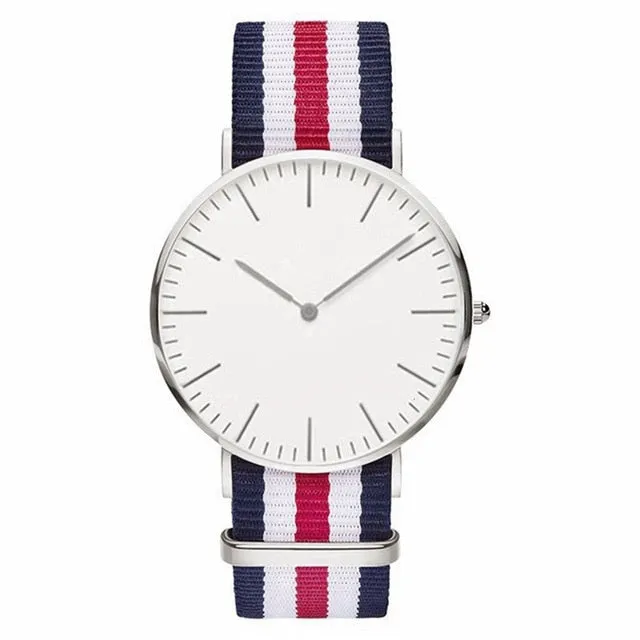 Mens Top Brand Simple Nylon Watch Relogio Masculino Men Sport Fashion Minimalist Quartz Watches Relojes Para Hombre 2019 Gifts