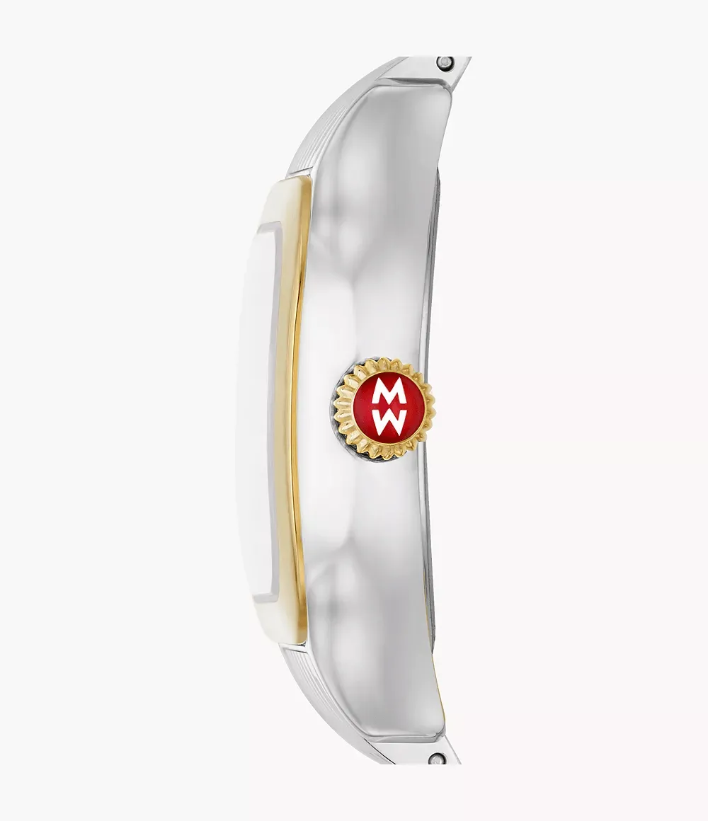 MICHELE Meggie 29mm 18K Two-Tone Diamond Women's Watch MWW33B000009